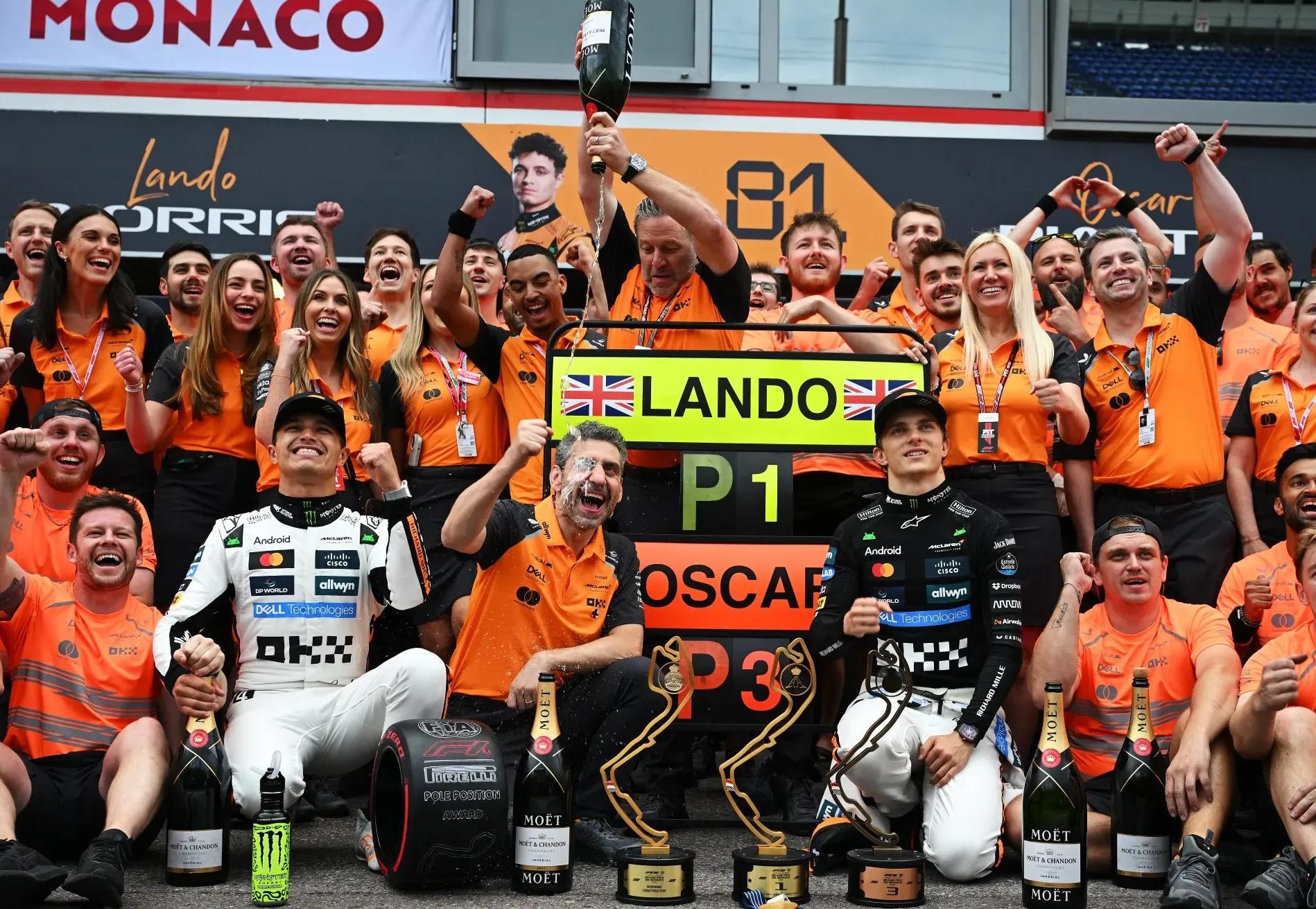 迈凯伦完胜阿斯顿马丁,诺里斯统治全场 迈凯伦完胜阿斯顿马丁,诺里斯统治全场